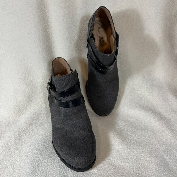 Abella True Comfort Women's 8.5 Grey Ankle Boot - Picture 4 of 11